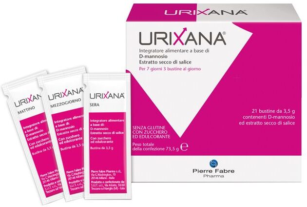 pierre fabre pharma srl urixana integratore intimità donna 21 bustine