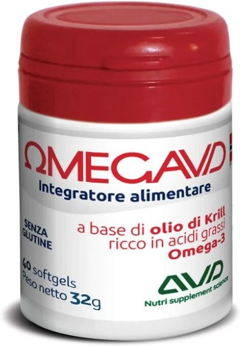 a.v.d. reform srl omegavd avd reform 40 softgels