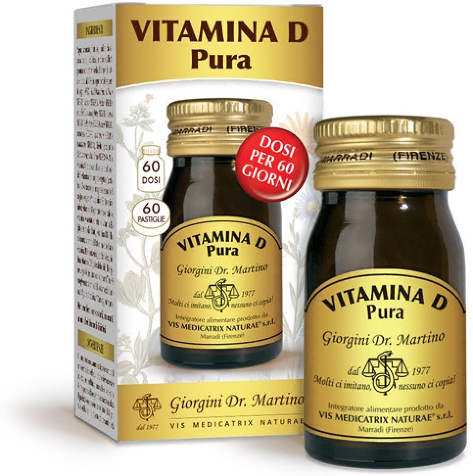 dr. giorgini integratore vitamina d pura 60 pastiglie