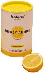 foodspring energy aminos limone integratore pre-workout 400g