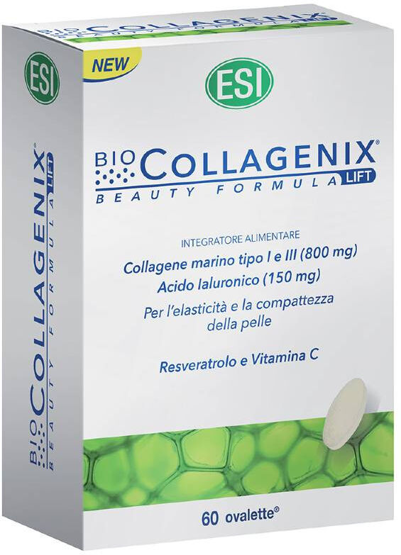 esi biocollagenix integratore alimentare 60 ovalette