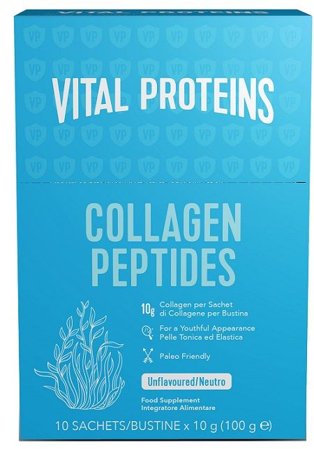nestle' vital proteins collagen peptides integratore pelle 10 bustine