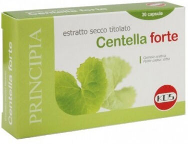 kos - laboratorio di erboristeria kos centella forte estratto secco titolato 30 capsule