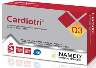 named cardiotri integratore per colesterolo 30 capsule