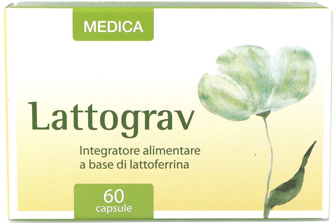 medica sas lattograv integratore ferro 60 capsule