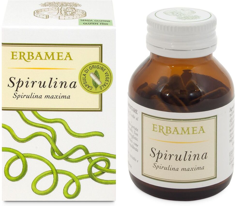 erbamea spirulina integratore polivalente 50 capsule vegetali