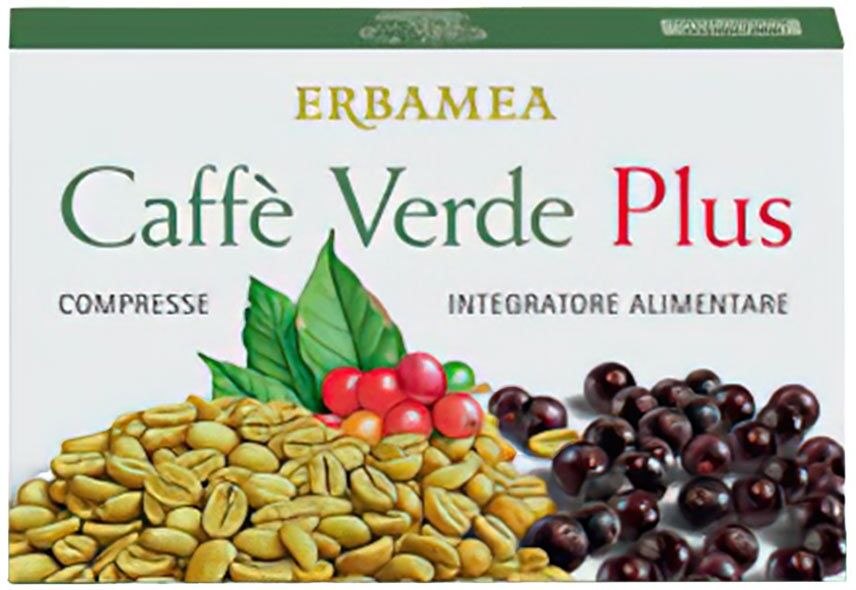 erbamea caffè verde plus integratore metabolico 24 compresse