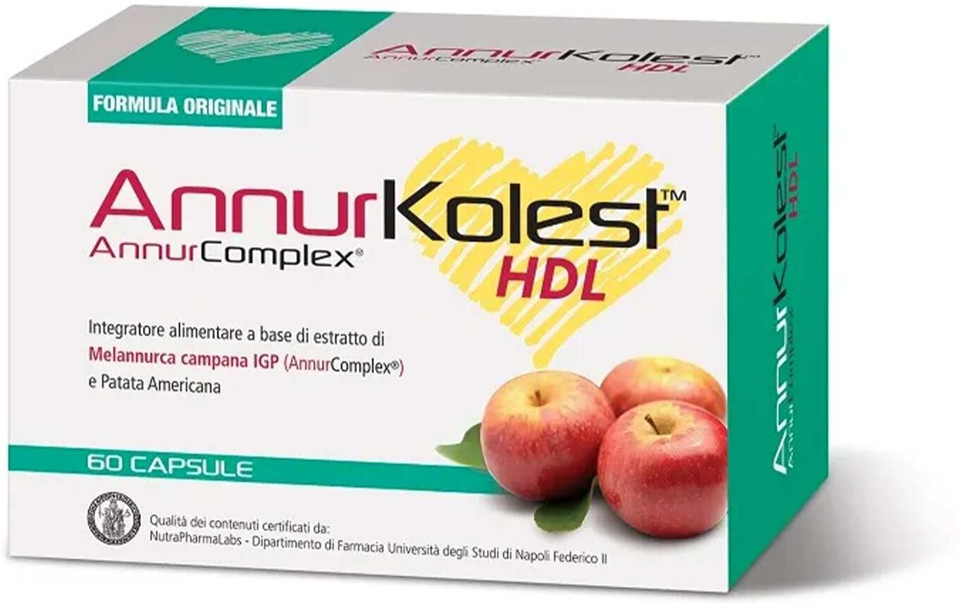 di-va srl annurkolest hdl integratore controllo colesterolo 60 capsule