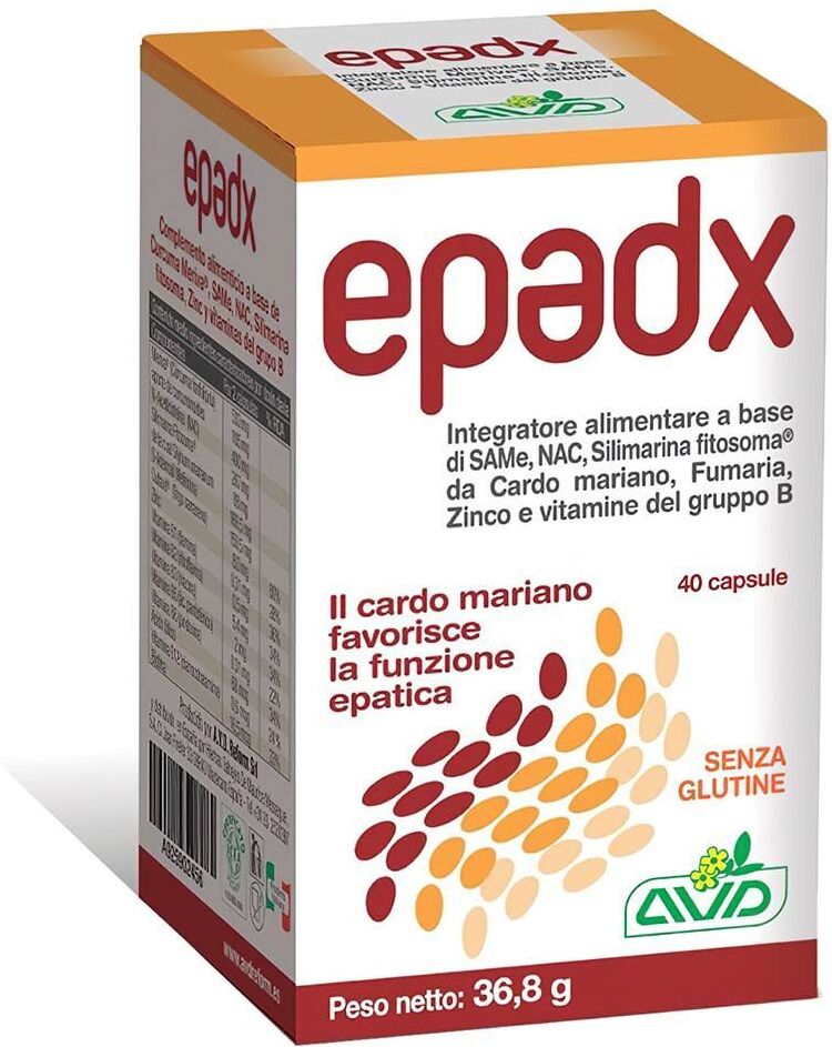 a.v.d. reform srl epadx integratore fegato 40 capsule