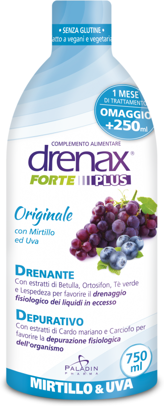 drenax forte mirtillo 750ml