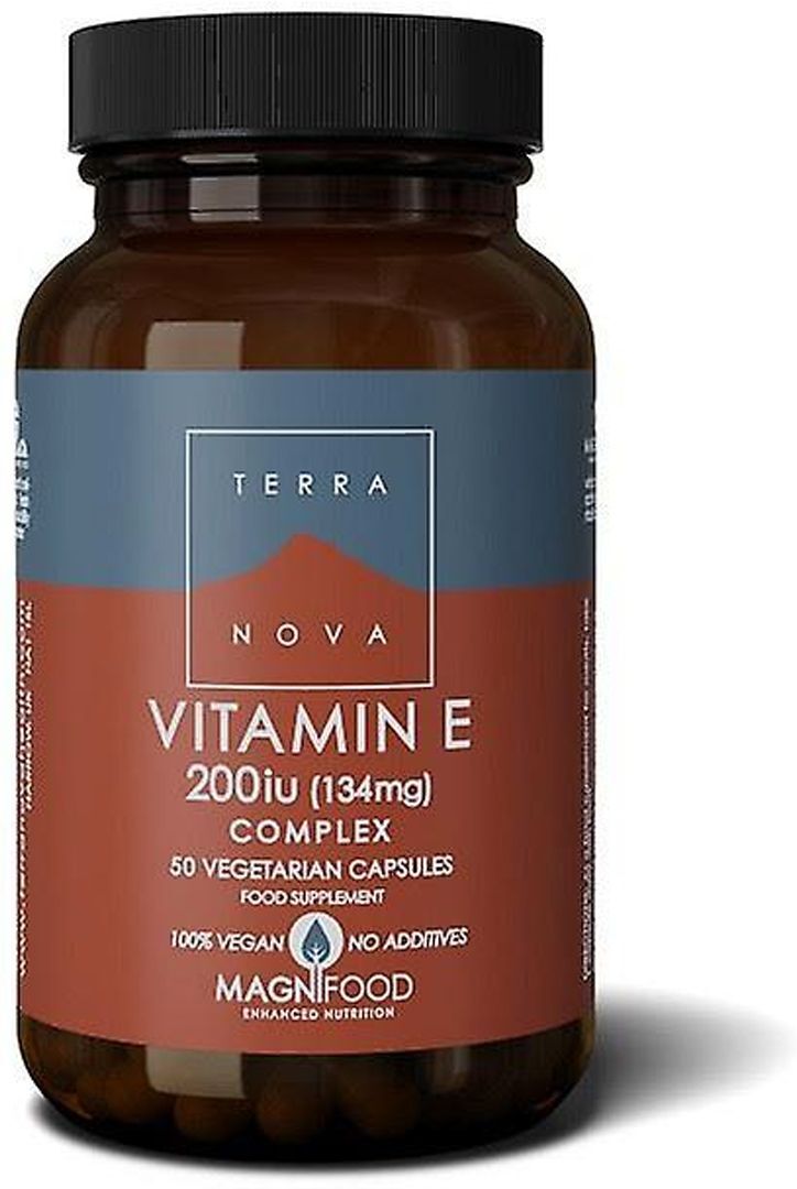 terranova vitamina e integratore anti-invecchiamento 50 capsule