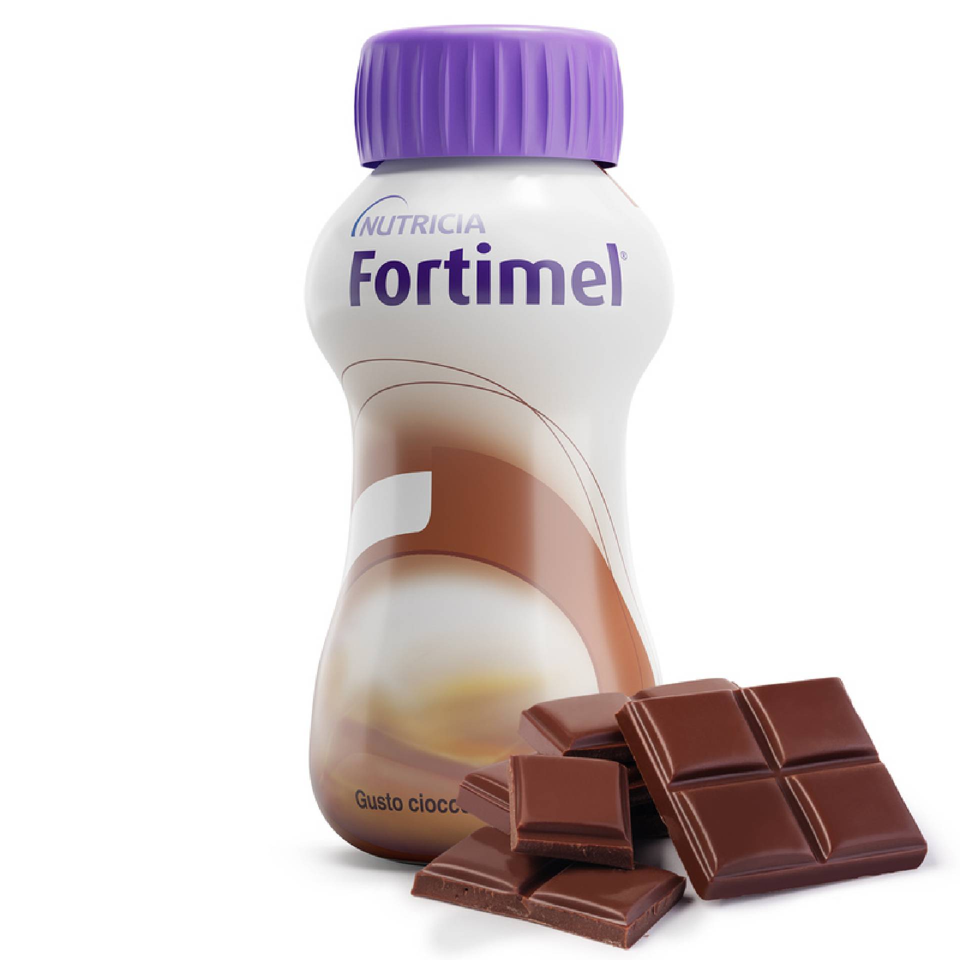 nutricia fortimel cioccolato integratore iperproteico 4x200ml