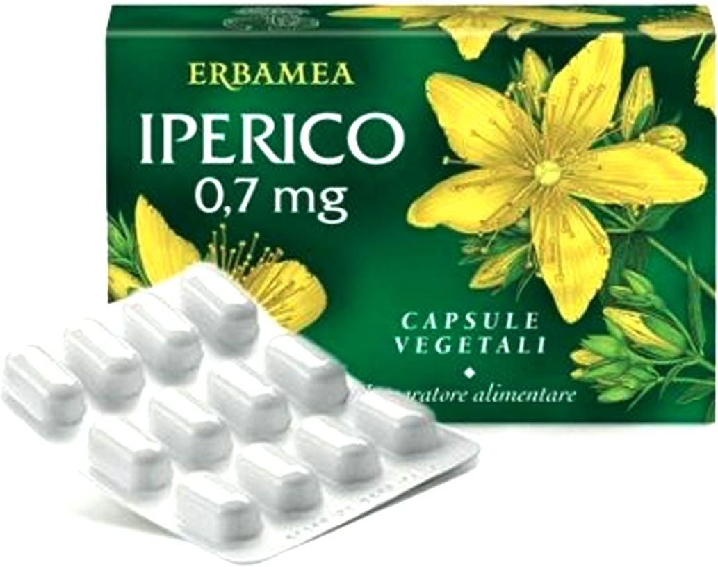 erbamea iperico integratore stress 36 capsule vegetali