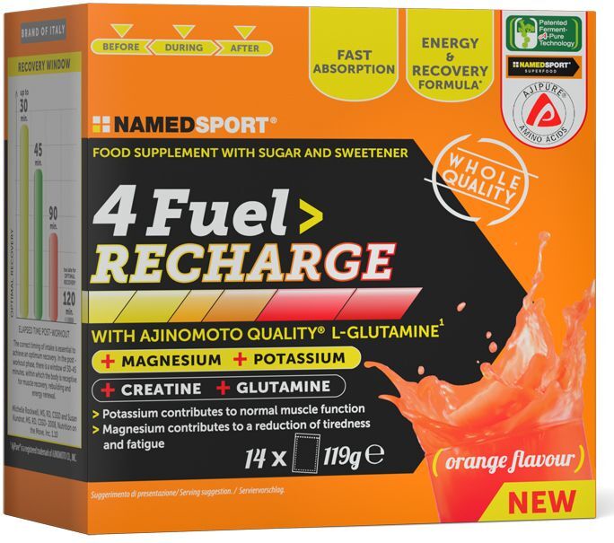 named sport 4fuel recharge integratore energetico 14 bustine