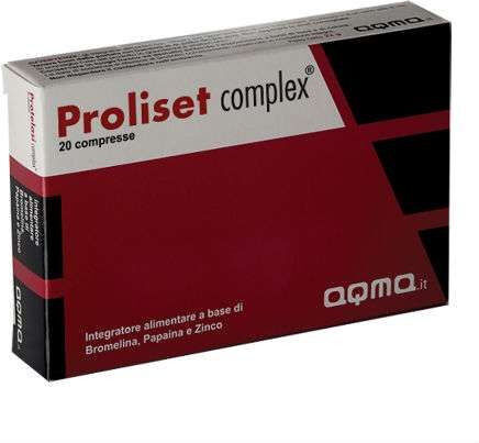 merqurio pharma srl proliset complex 20 compresse