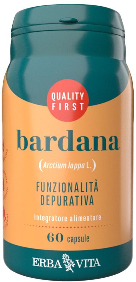 erba vita bardana integratore anti-invecchiamento 60 capsule