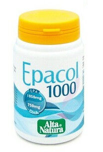 alta natura epacol 1000 integratore omega 3 48 perle