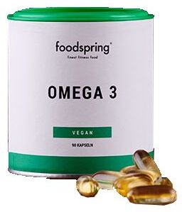 foodspring omega 3 integratore funzione celebrale 90 capsule