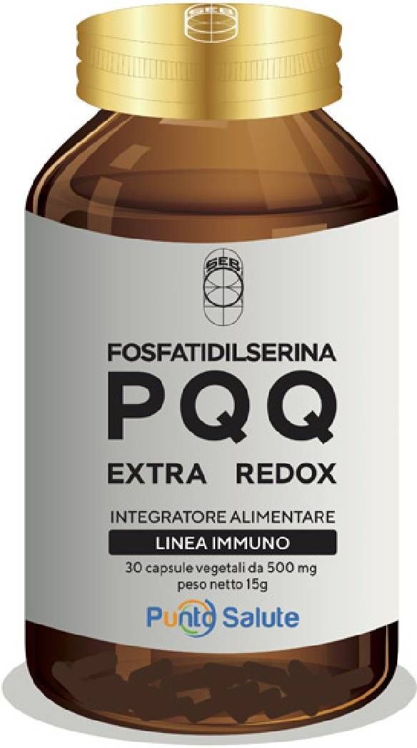 punto salute e benessere fosfatidilserina e pqq extra redox linea immuno integratore 30 capsule