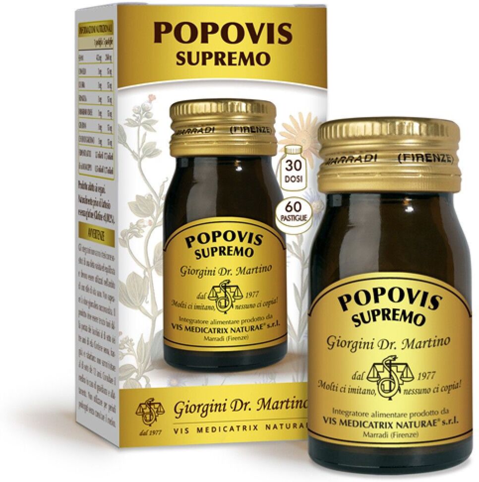 dr. giorgini popovis supremo integratore digestione 180 pastiglie