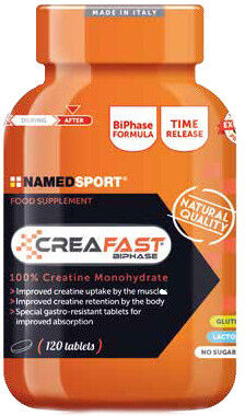 named sport creafast integratore creatina 120 compresse