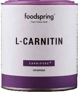 foodspring l-carnitina integratore per lo sport 120 capsule