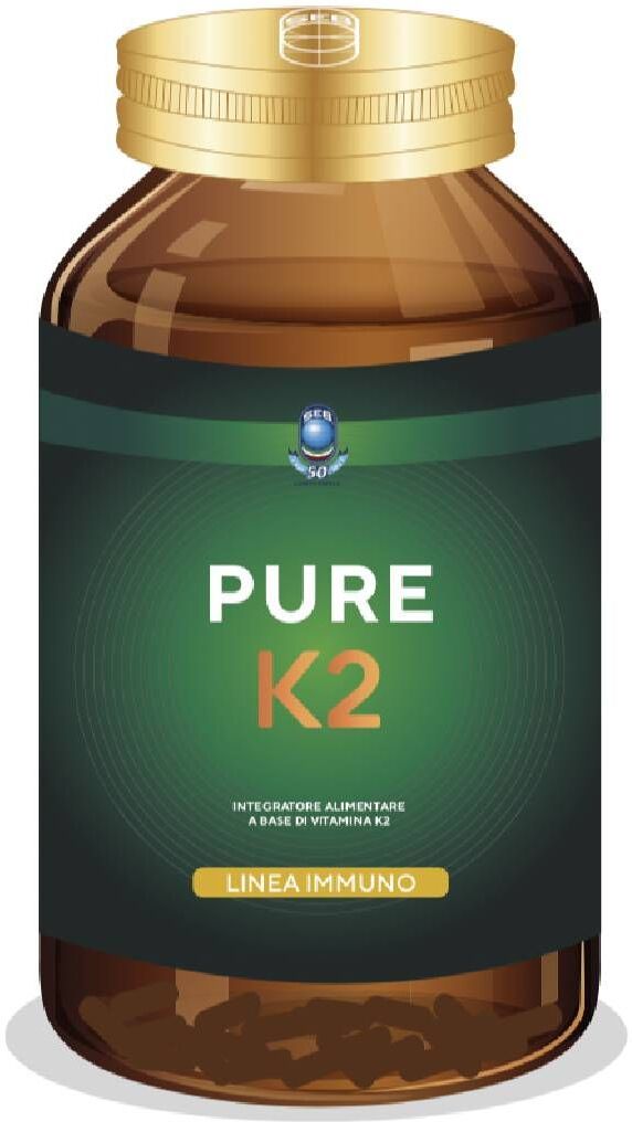 punto salute e benessere pure k2 linea immuno integratore vitamina k2 60 capsule