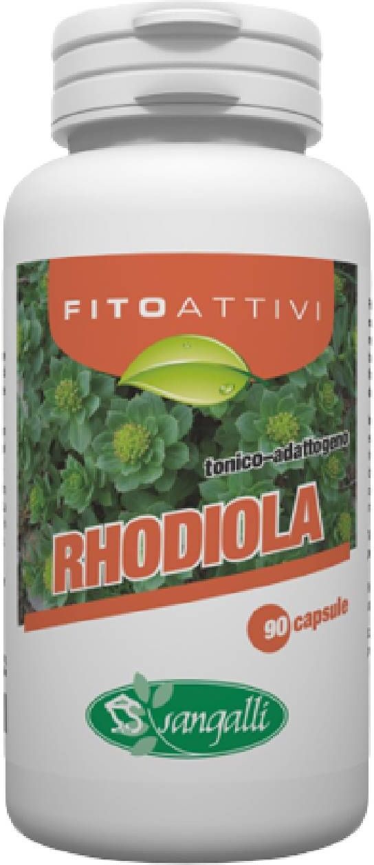 sangalli fitoattivi rhodiola integratore tonificante 90 capsule