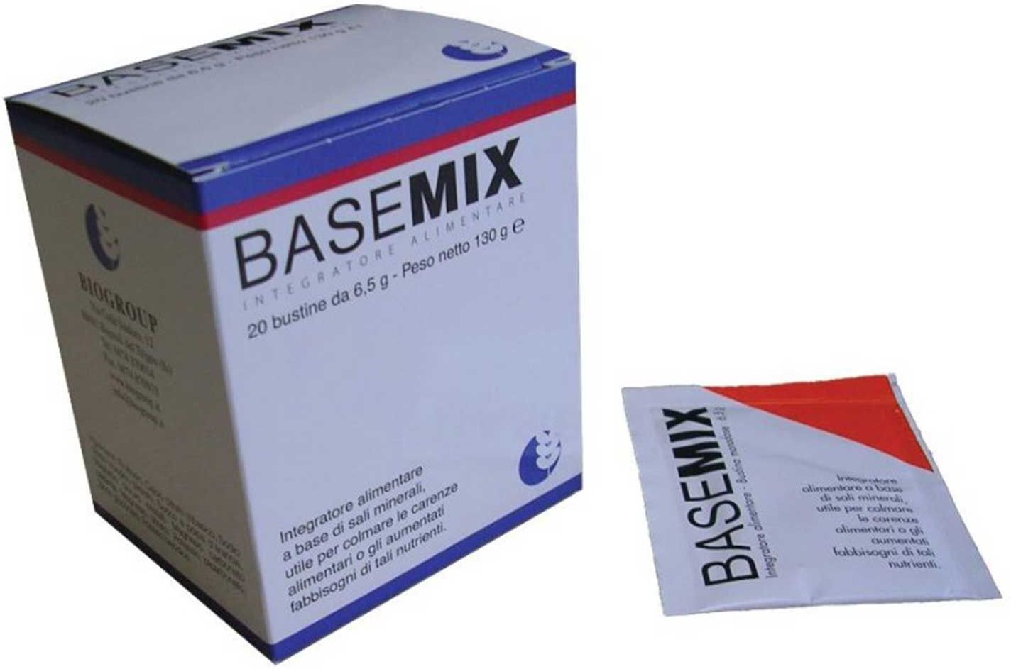 biogroup basemix integratore sali minerali 20 bustine