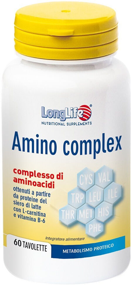 longlife amino complex integratore aminoacidi 60 tavolette