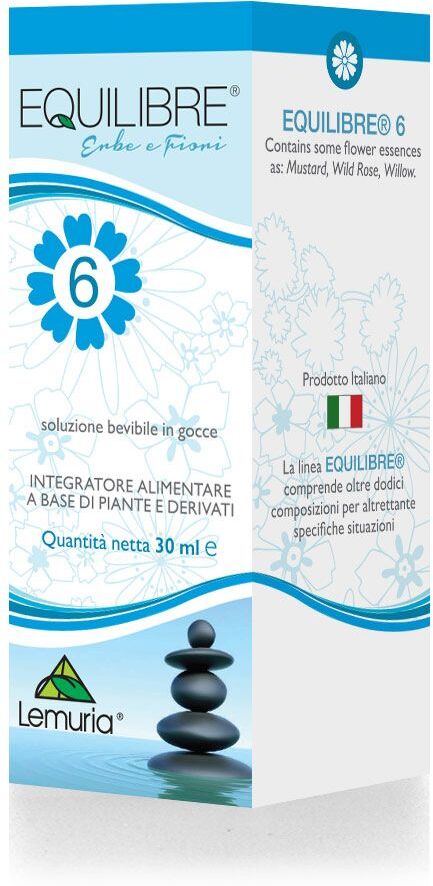 lemuria equilibre 6 integratore tonico 30ml