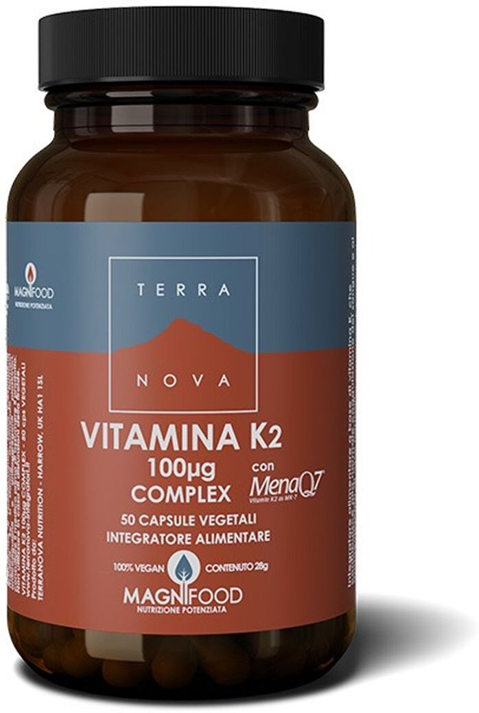 terranova vitamina k2 integratore salute metabolica 50 capsule