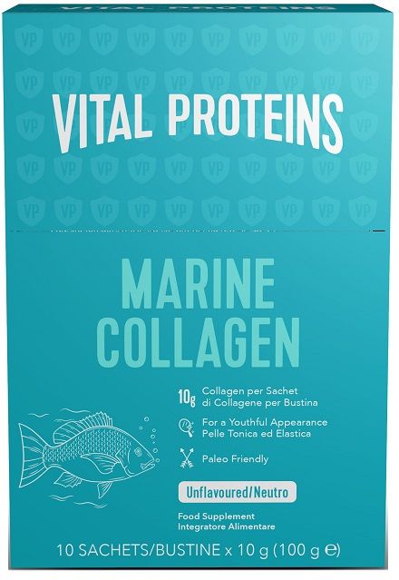 nestle' vital proteins marine collagen integratore pelle 10 bustine