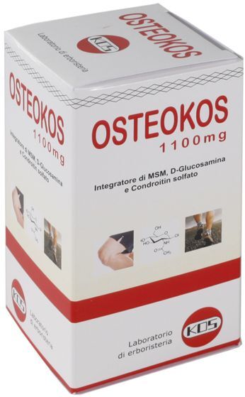 kos - laboratorio di erboristeria osteokos 1100mg integratori articolazioni 60 compresse