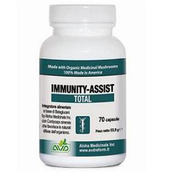 a.v.d. reform srl immunity assist total integratore 70 capsule