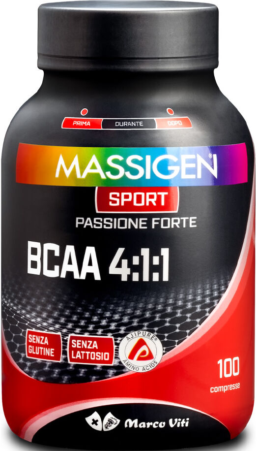 massigen sport bcaa 4:1:1 aminoacidi ramificati 100 compresse