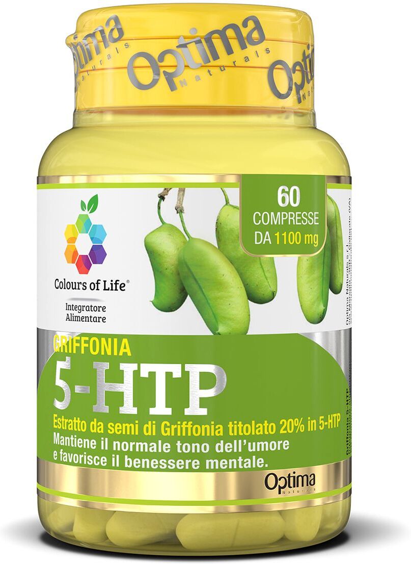 colours of life griffonia 5-htp integratore umore 60 compresse