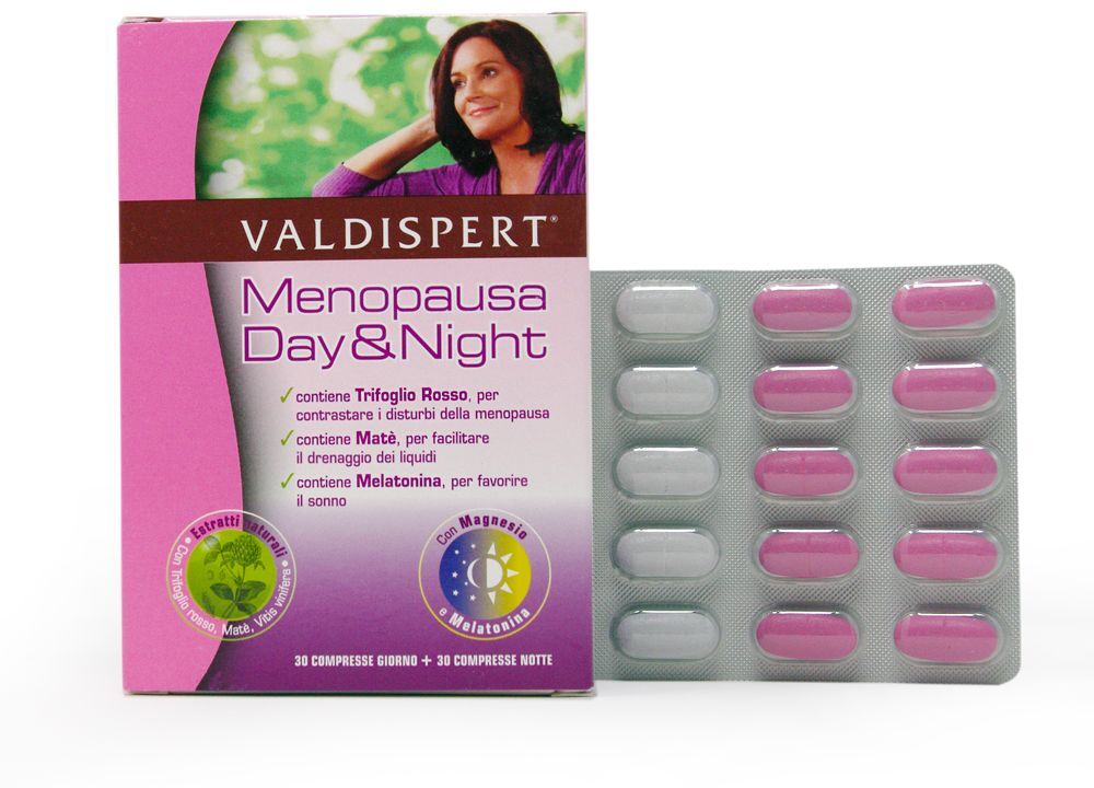 valdispert menopausa day&night 30 pastiglie gommose