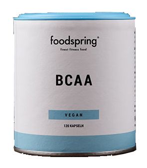 foodspring bcaa integratore per muscoli 120 capsule