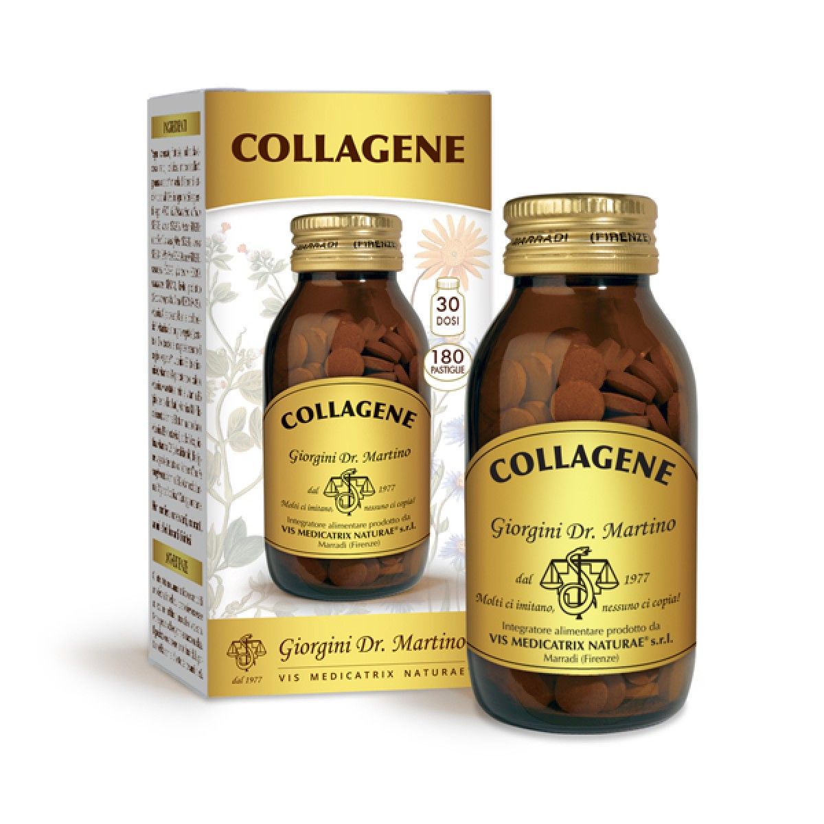 dr.giorgini collagene integratore pelle 180 pastiglie