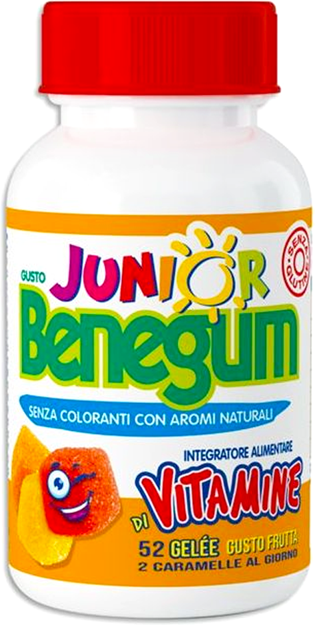 benegum j gelee vitamine integratore multivitaminico 52 caramelle