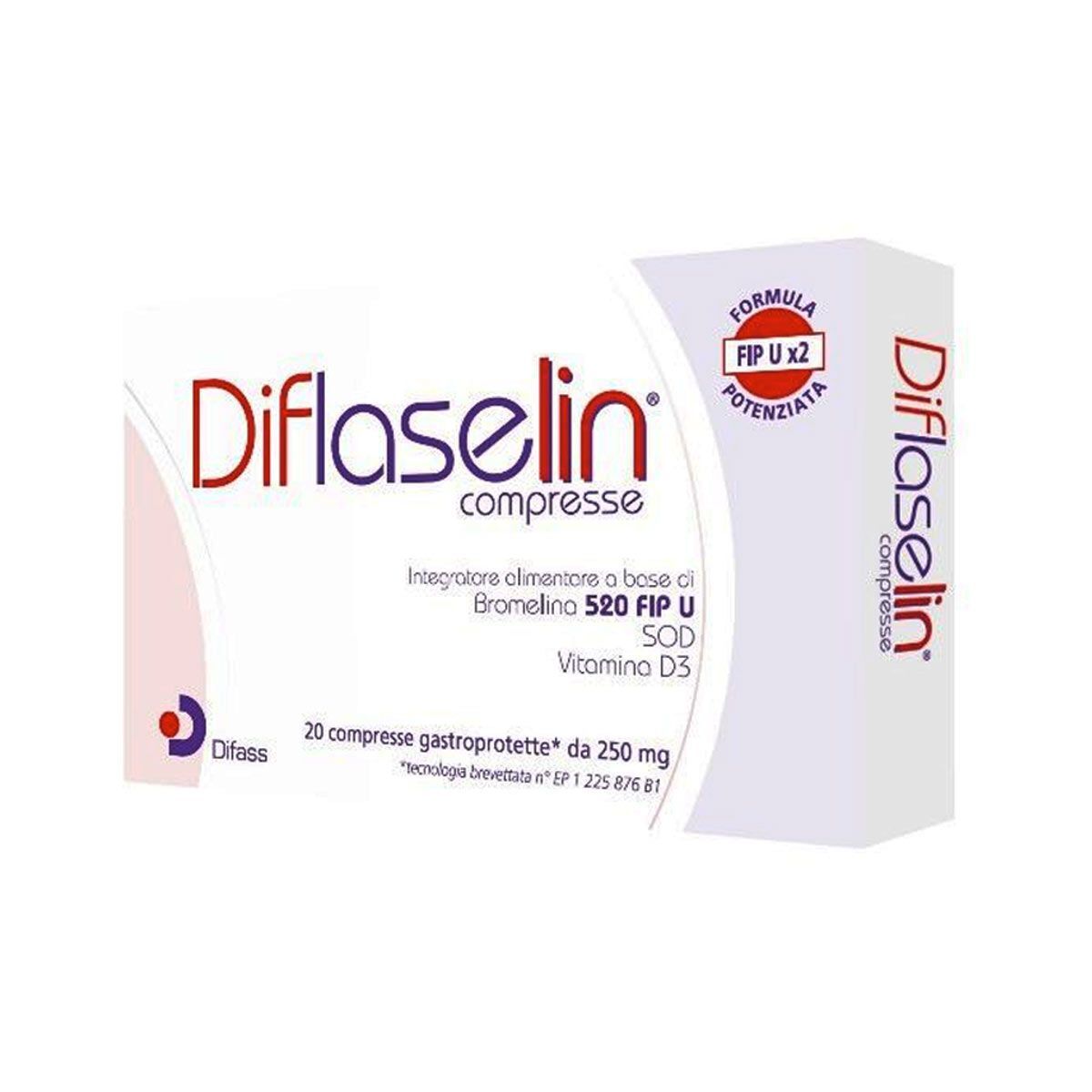 difass diflaselin integratore drenante 20 compresse