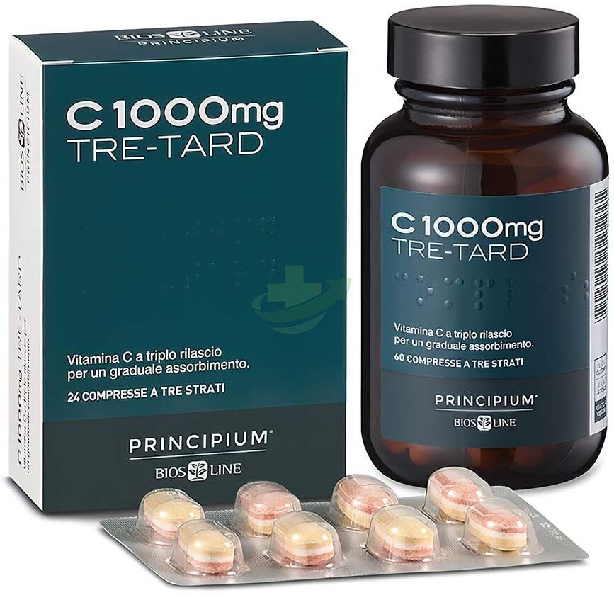 bios line c1000 tretard principium integratore vitamina c 60 compresse