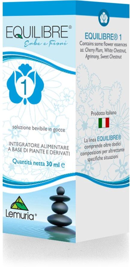 lemuria equilibre integratore stress 1 gocce 30ml