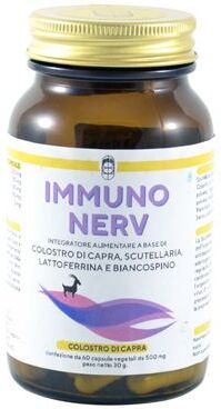 punto salute e benessere immuno nerv integratore colostro di capra 60 capsule