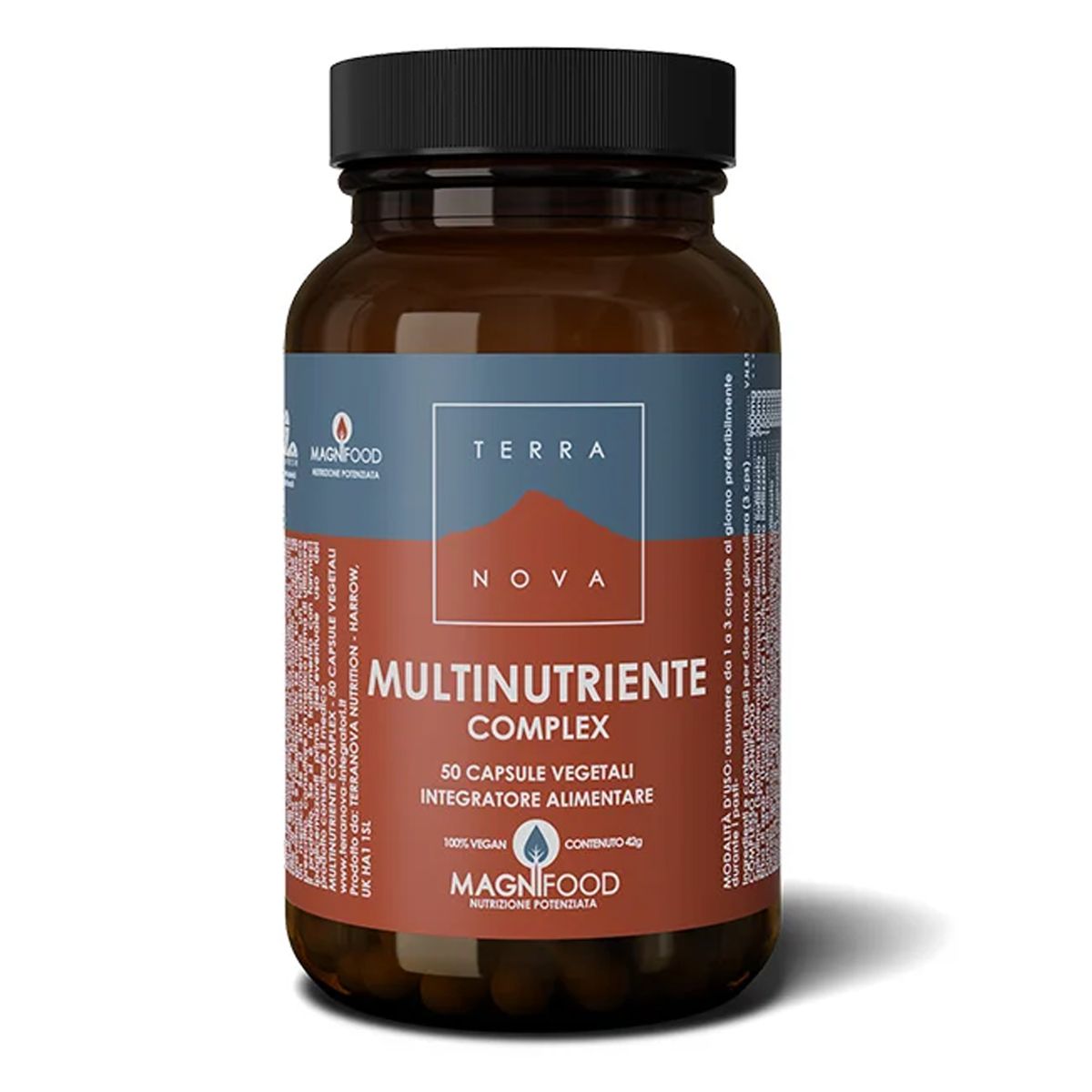 Terranova Multinutriente Qualità Della Vita Integratore Multivitaminico 50 Capsule