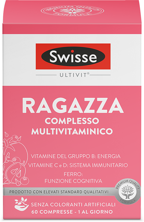 Swisse Integratore Multivitaminico Ragazza 60 Compresse