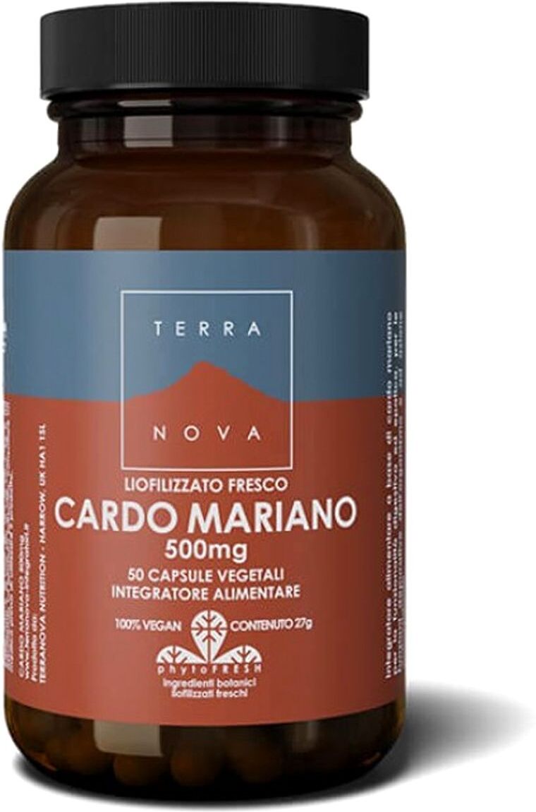 Terranova Cardo Mariano Integratore Depurativo 500mg 50 Capsule