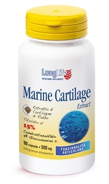 Longlife Marine Cartilage Extract Integratore Articolazioni 90 Capsule