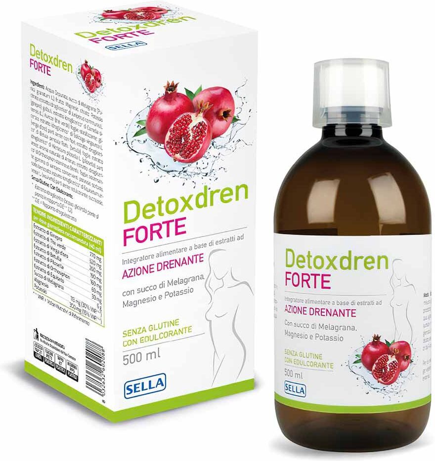 Sella Detoxdren Forte Integratore Drenante 500ml